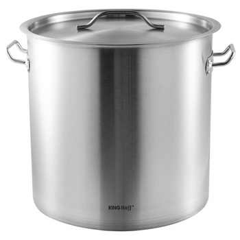 GARNEK GASTRONOMICZNY Z POKRYWĄ STALOWĄ 33L KINGHOFF KH-1964