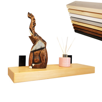 Półka Drewniana 220mm x 40cm + Wsporniki 4L-CZ-200