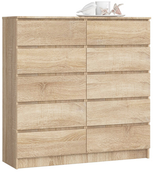 KOMODA K120 10SZ CLP PK DĄB SONOMA