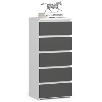 KOMODA CL5 PK BIAŁA / SZARA