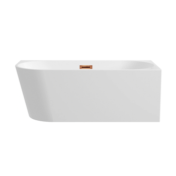 Wanna wolnostojąca narożna prawa z miedziana pokrywką Model 226 - 150x75 cm