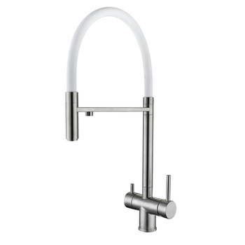 Bateria kuchenna WEZER TOP4-01-WHITE z podłączeniem do filtra wody