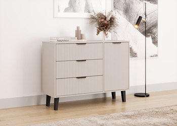 Komoda Scandi 1D3S SLIM KASZMIR BEŻ