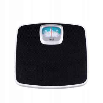 MECHANICZNA WAGA ŁAZIENKOWA KLASYCZNA ANALOGOWA DO 130KG IZ9202 CZARNA