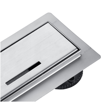 BASIC Decor Inox Maskownica dekoracyjna do odpływu liniowego One Strip, 80 cm