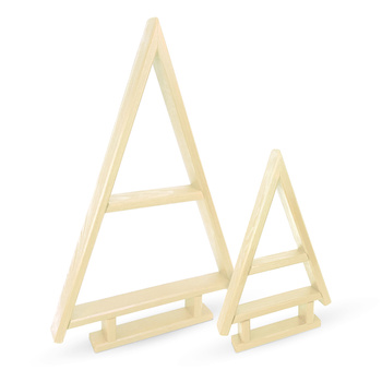 be4nature Choinka sosnowa ozdoba świąteczna Nieimpregnowana zestaw 2 szt.