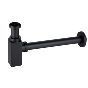 Syfon umywalkowy mosiężny kwadratowy Black- model 1