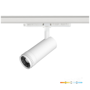 Reflektor szynowy LED NEXTRACK VISION 20W 3CCT 10-60° biały Kobi