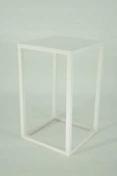 Nowoczesny Kwietnik Loft Biały SIMPLE 16 121/K-16-1P-40B