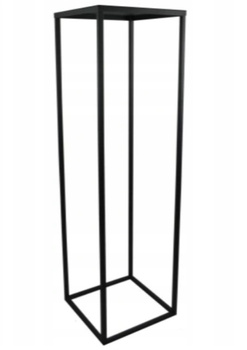 Nowoczesny Kwietnik Loft CZARNY 034/K-12-1P-80C