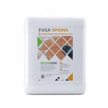 Mycie Czyszczenie Fug Spoin Mineralnych ECCOTON Fuga i Spoina Plus 20L