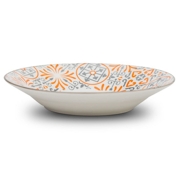 Talerz obiadowy głęboki porcelanowy MAIOLICA 23 cm, 650 ml