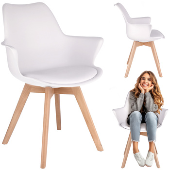 Krzesło ORLEAN białe