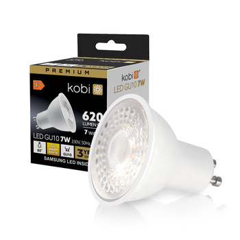 Żarówka LED GU10 7W 3000K Kobi