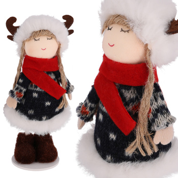 SKRZAT świąteczny Renifer ANIOŁEK gnom na święta DEKORACJA figurka JUMI