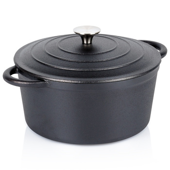 Garnek z pokrywką żeliwny CAST LINE 24 cm, 3,9 l