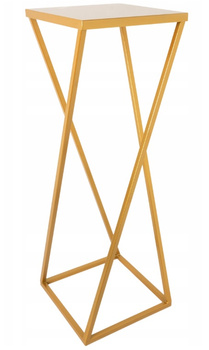 Nowoczesny Kwietnik Loft ZŁOTY DRILL 12 296/K-12-1P-70Z