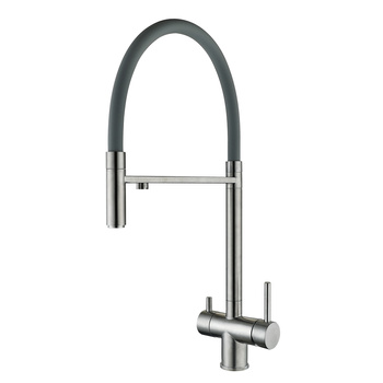 Bateria kuchenna WEZER TOP4-01-GRAY z podłączeniem do filtra wody