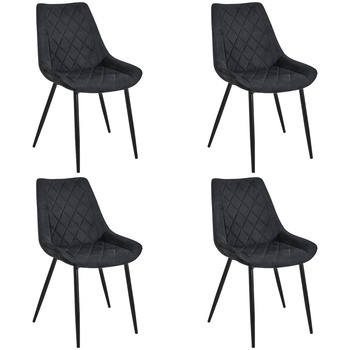 4x KRZESŁO SJ.0488 CZARNY