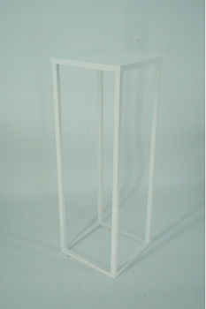 Nowoczesny Kwietnik Loft BIAŁY SIMPLE 16 123/K-16-1P-70B