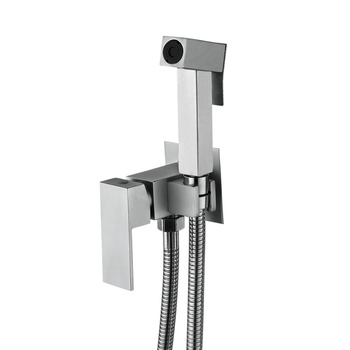 Bateria bidetowa podtynkowa WEZER PRO9B-02 ze słuchawką typu bidetta