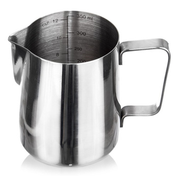 Mlecznik stalowy z miarką 350 ml