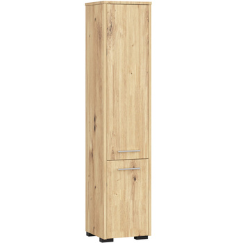 SŁUPEK REGAŁ ŁAZIENKOWY FIN 2 DRZWI DĄB ARTISAN