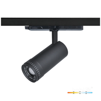 Reflektor szynowy LED NEXTRACK VISION 30W 3CCT 10-60° czarny Kobi