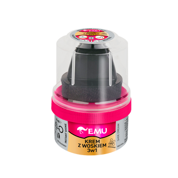 Krem do butów z woskiem 3w1 Bezbarwny 50ml EMU