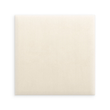 Panel Tapicerowany Magic Velvet Kremowy 40x40