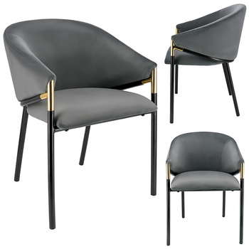 Krzesło amber szare