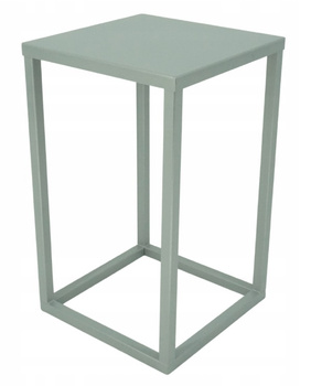 Nowoczesny Kwietnik Loft Srebrny SIMPLE 16 181/K-16-1P-40S