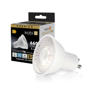 Żarówka LED GU10 7W 6500K Kobi Premium