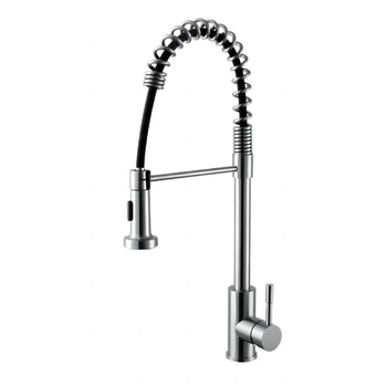 Bateria kuchenna WEZER KIT4B-01 z elastyczną wylewką - 2 rodzaje strumienia