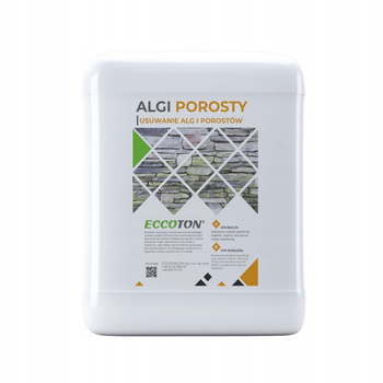 Czyszczenie Mycie Usuwanie Zielonych Nalotów Elewacja Bruk ECCOTON Antialg