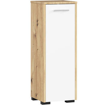 SZAFKA STOJĄCA ŁAZIENKA FIN S30 1D DĄB ARTISAN / BIAŁA