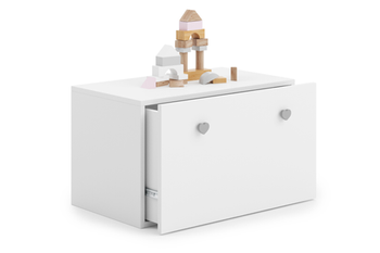 Skrzynia na zabawki Inga - uchwyt szary