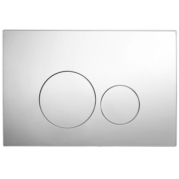 Przycisk spłukujący do WC DUO CHROM