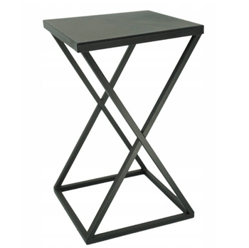 Nowoczesny Kwietnik Loft Czarny XENA 250/K-12-1P-40C