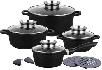 ZESTAW 12 ELEM. GARNKÓW GRANITOWYCH KLAUSBERG KB-7360