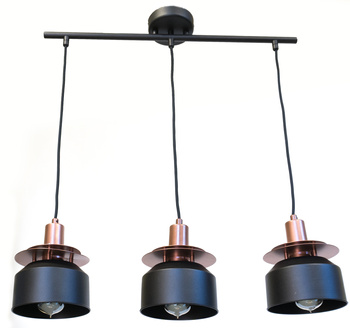 Nowoczesna Lampa Wisząca Industrialna Retro Andromeda 2686/Z-B-3