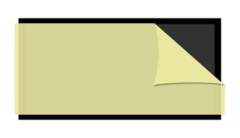 Lep do lamp dwustronny czarny bez logo