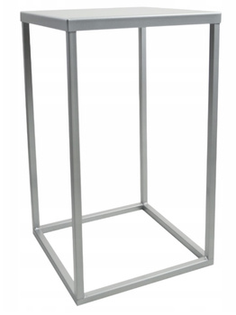 NOWOCZESNY KWIETNIK LOFT SREBRNY SIMPLE 061/K-12-1P-40S