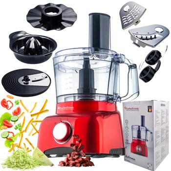 Malakser TurboTronic robot kuchenny mikser tarka 800W 1,2L Czerwony