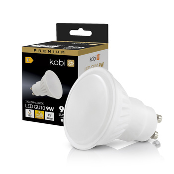 Żarówka LED GU10 9W 3000K Kobi