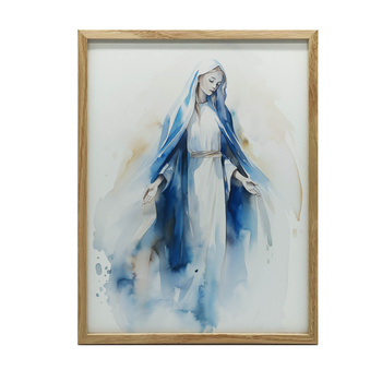 Błogosławiona Maryja, 50x70 cm, bez ramy, papier matowy 230 gsm