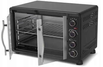 Duży piekarnik elektryczny TurboTronic 45L rożen termoobieg 2000W