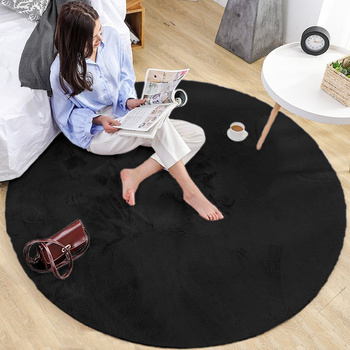 Dywan okrągły Rabbit Strado 150x150 Black (Czarny)