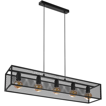 Nowoczesna Lampa Wisząca Loft Horus Plus  2914/Z-B-5