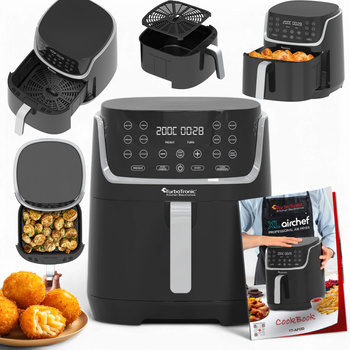 Frytkownica beztłuszczowa dehydrator TurboTronic 8L 1700w